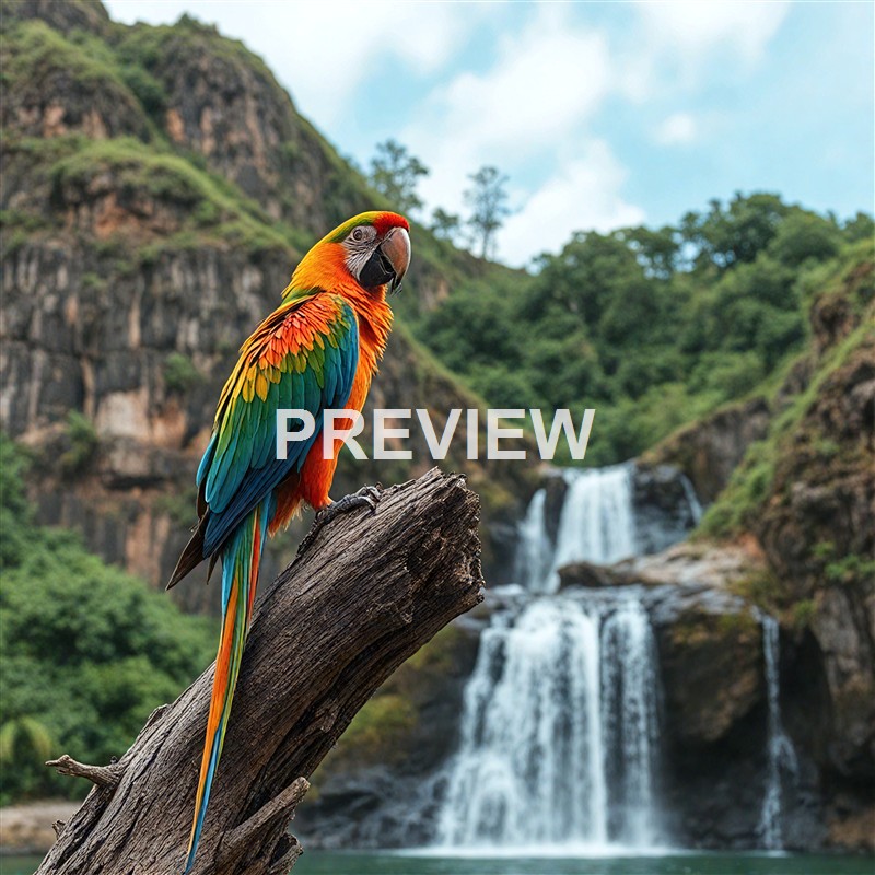 a-parrot-sitting-on-a-tree-trunk-on-rose-island-with- (15)_00002__result